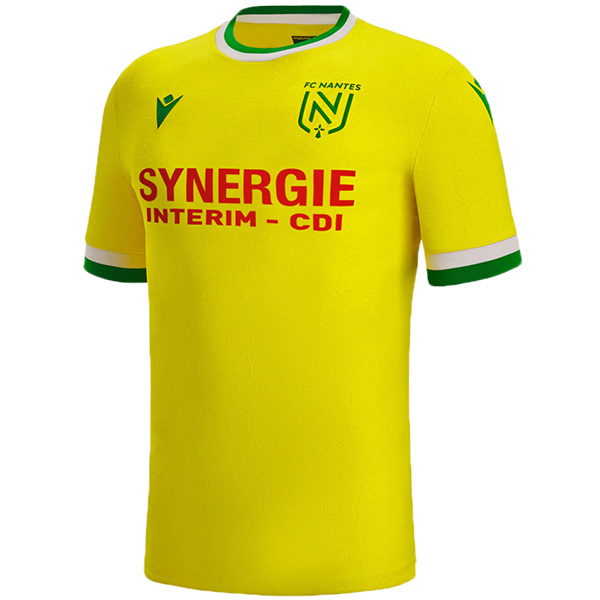 Nantes maglia da casa prima maglia da calcio da uomo divisa da calcio 2022-2023